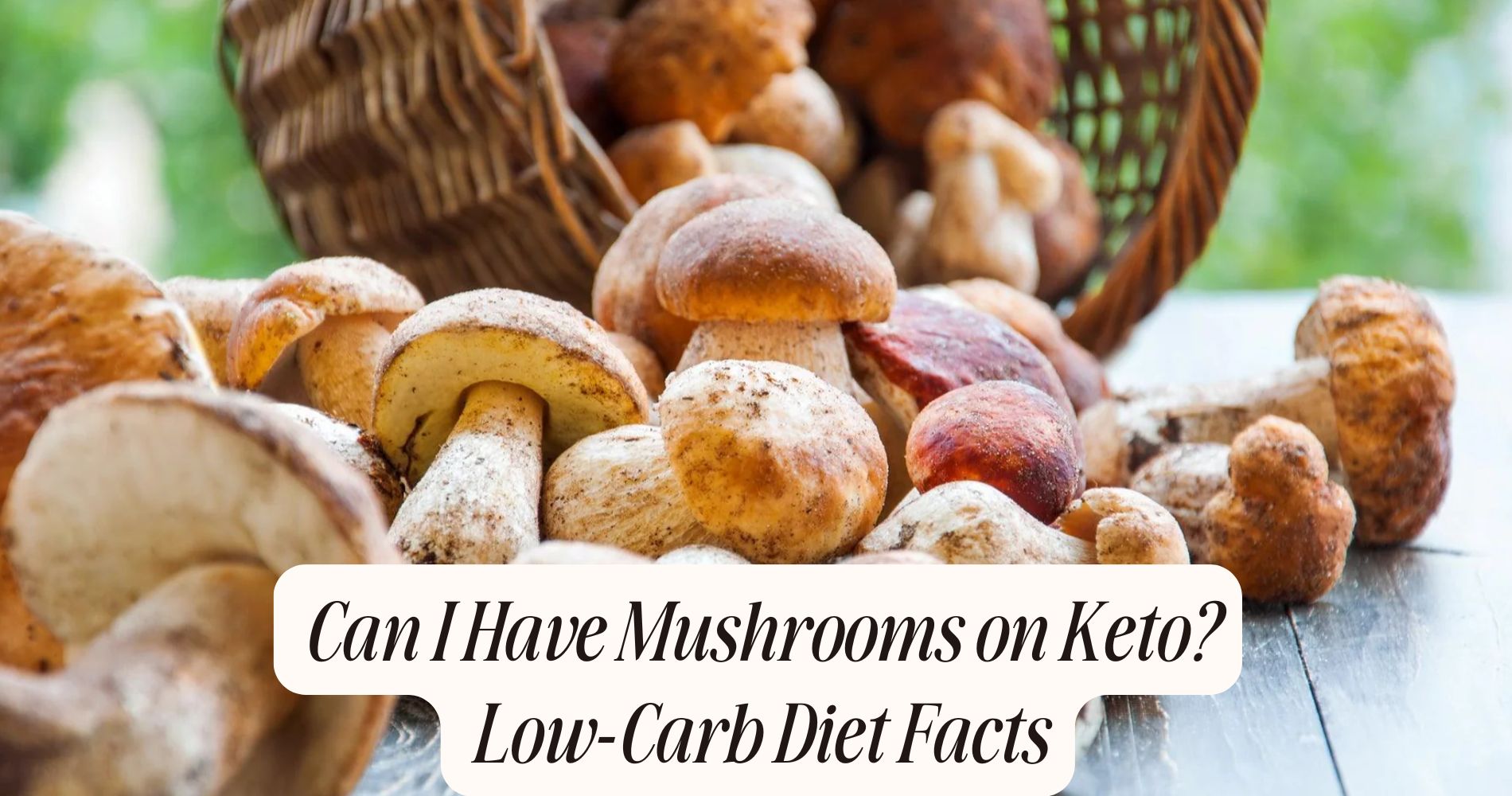 can i have mushrooms on keto
