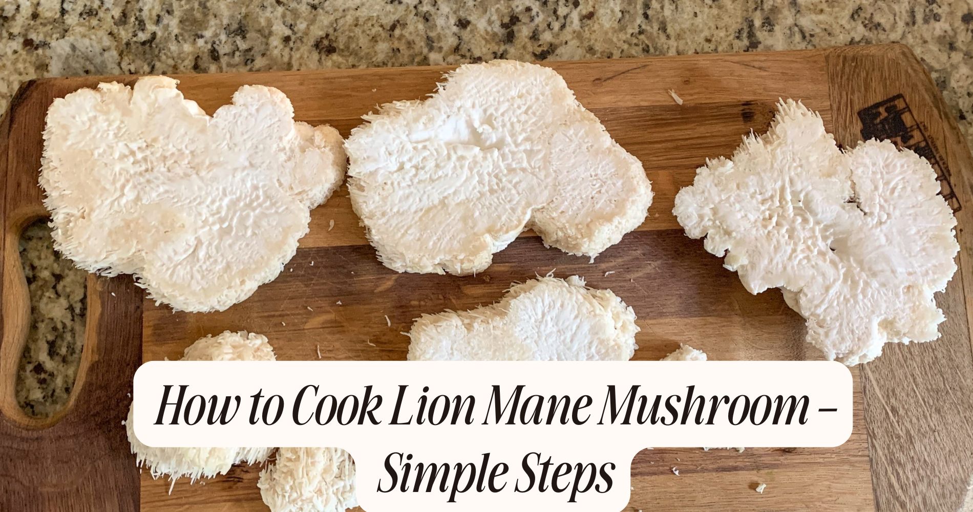 how to cook lion mane mushroom