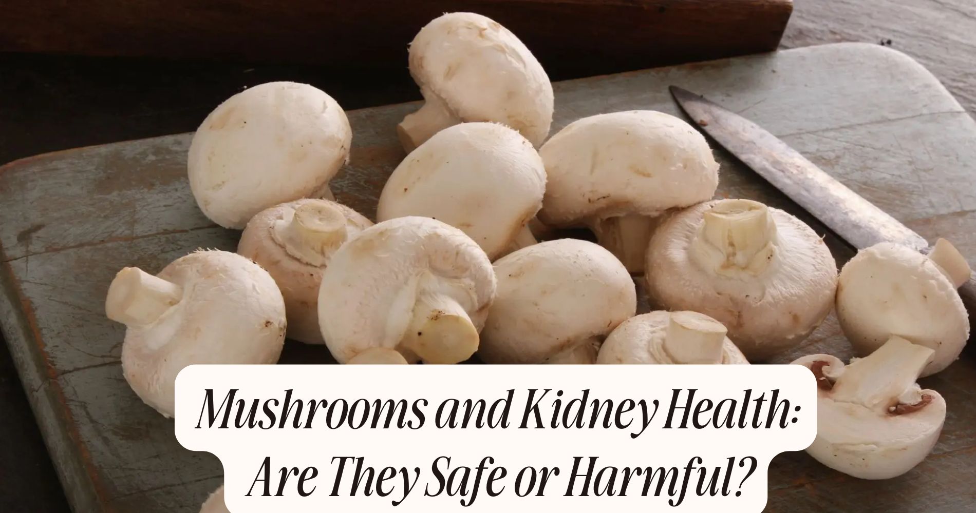 mushrooms and kidney health