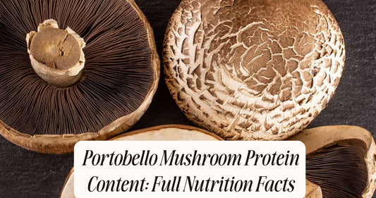 portobello mushroom protein content