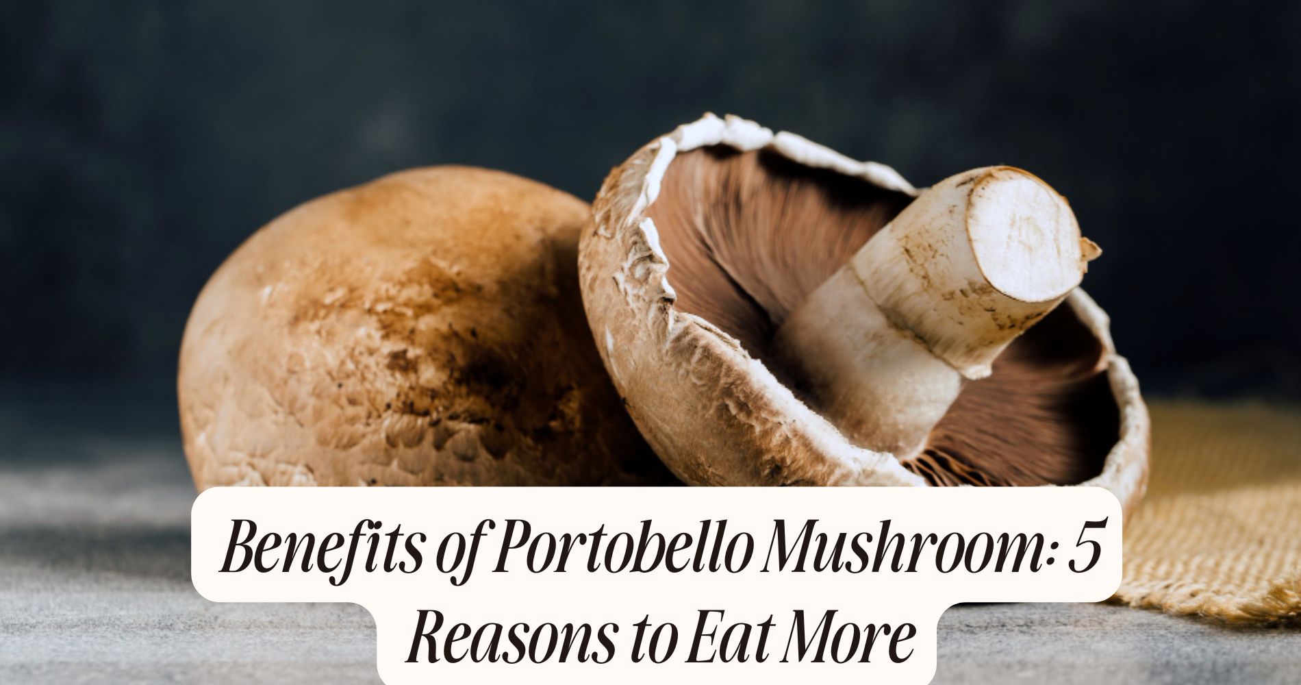 benefits of portobello mushroom