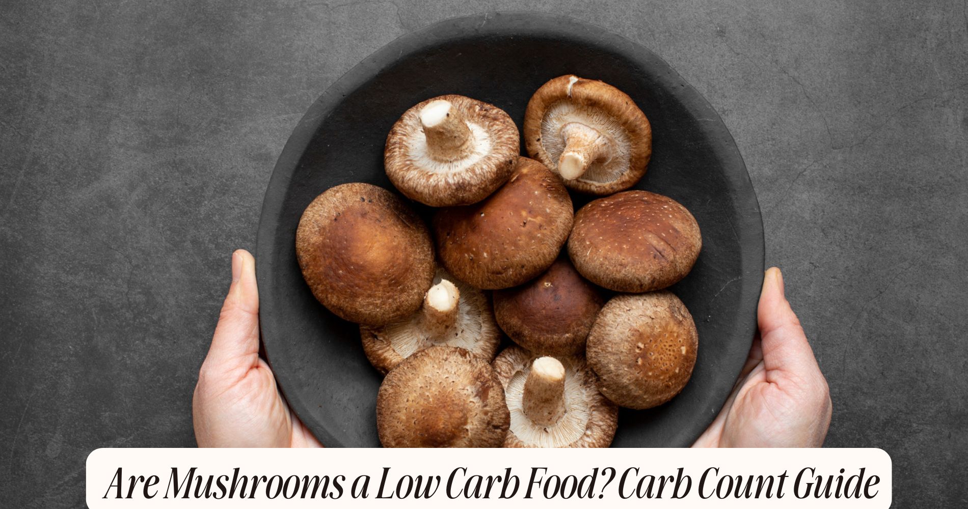 are mushrooms a low carb food
