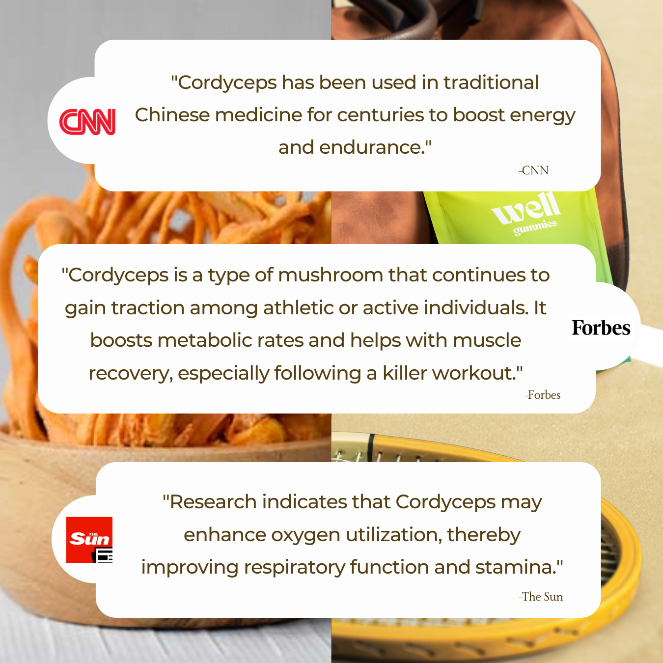 CORDYCEPS ENERGY GUMMIES