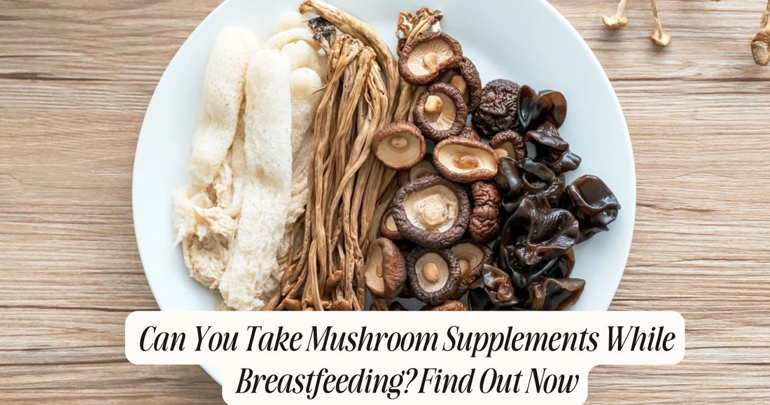 can you take mushroom supplements while breastfeeding