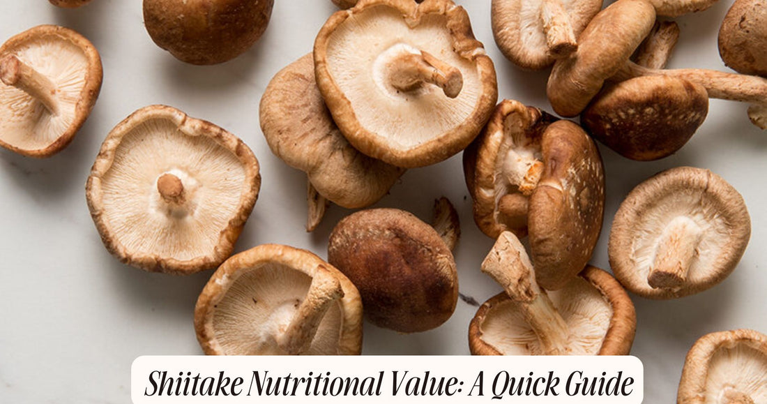 shiitake nutritional value