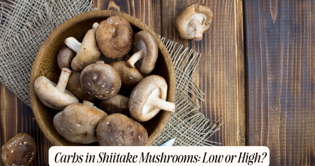 carbs in shiitake mushrooms