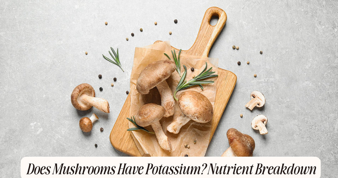 does mushrooms have potassium