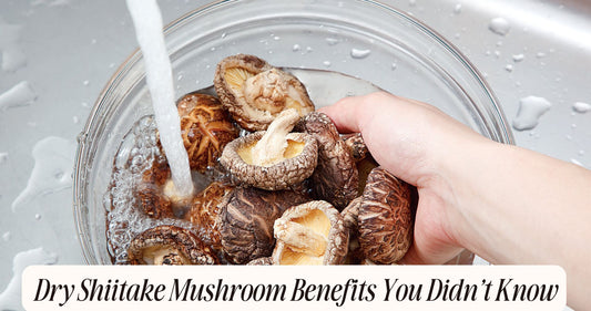 dry shiitake mushroom benefits