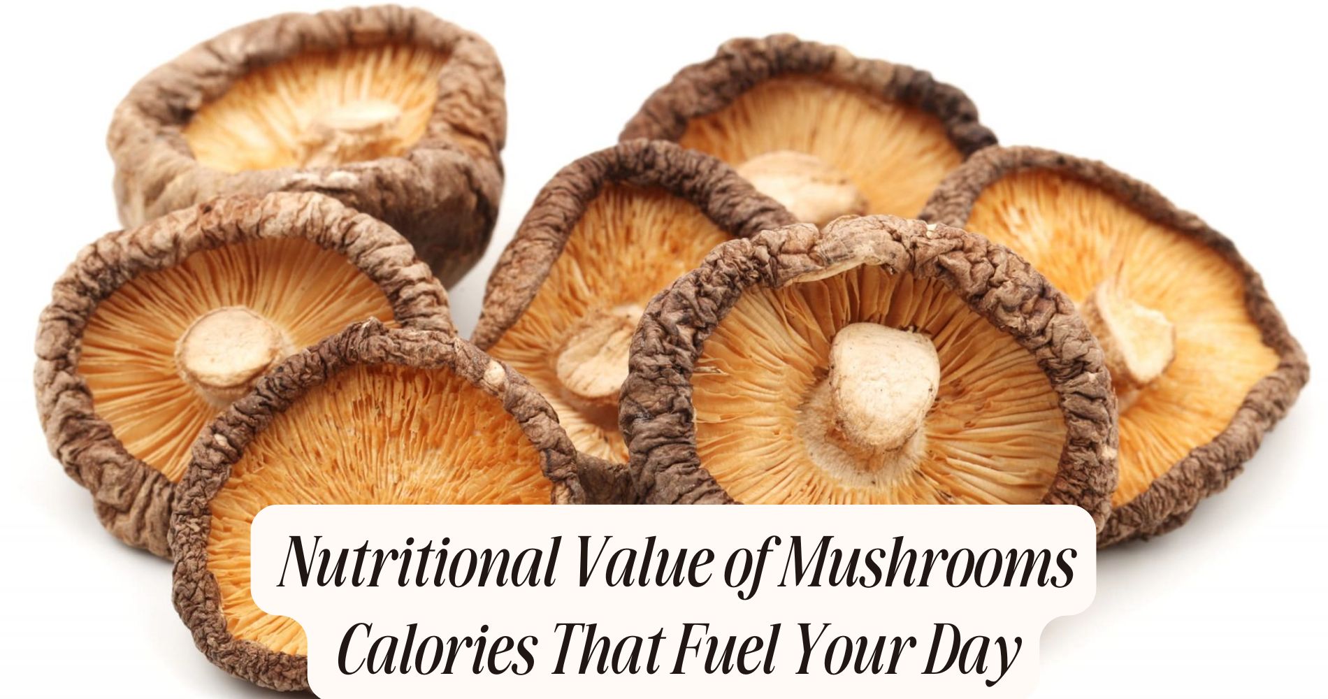 nutritional value of mushrooms calories