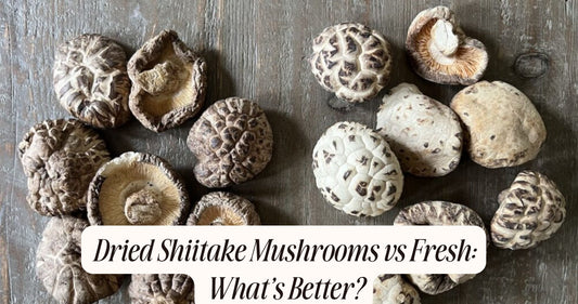 dried shiitake mushrooms vs fresh