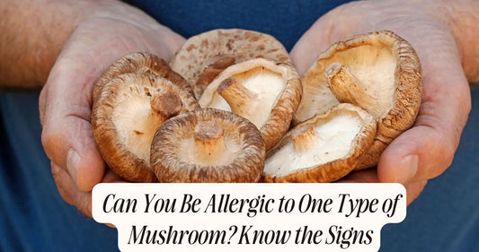 can you be allergic to one type of mushroom