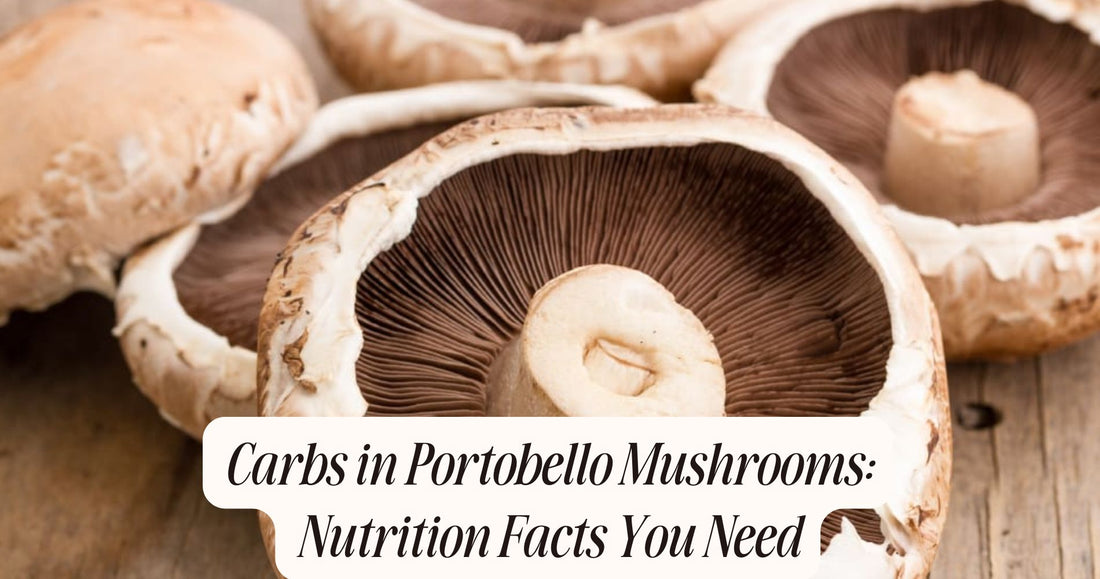 carbs in portobello mushrooms