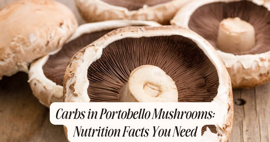 carbs in portobello mushrooms