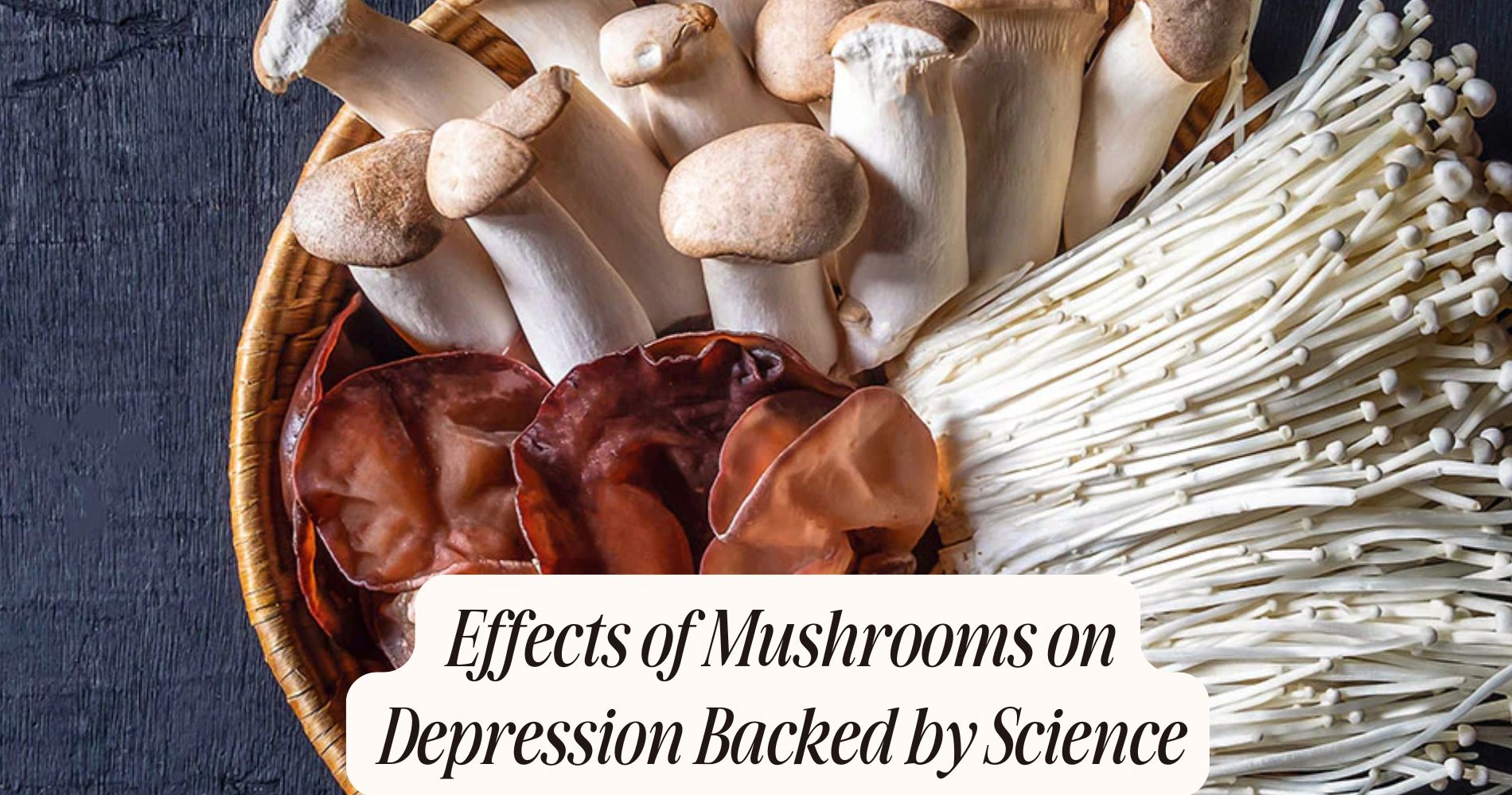 effects of mushrooms on depression