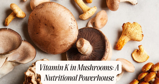 vitamin k in mushrooms