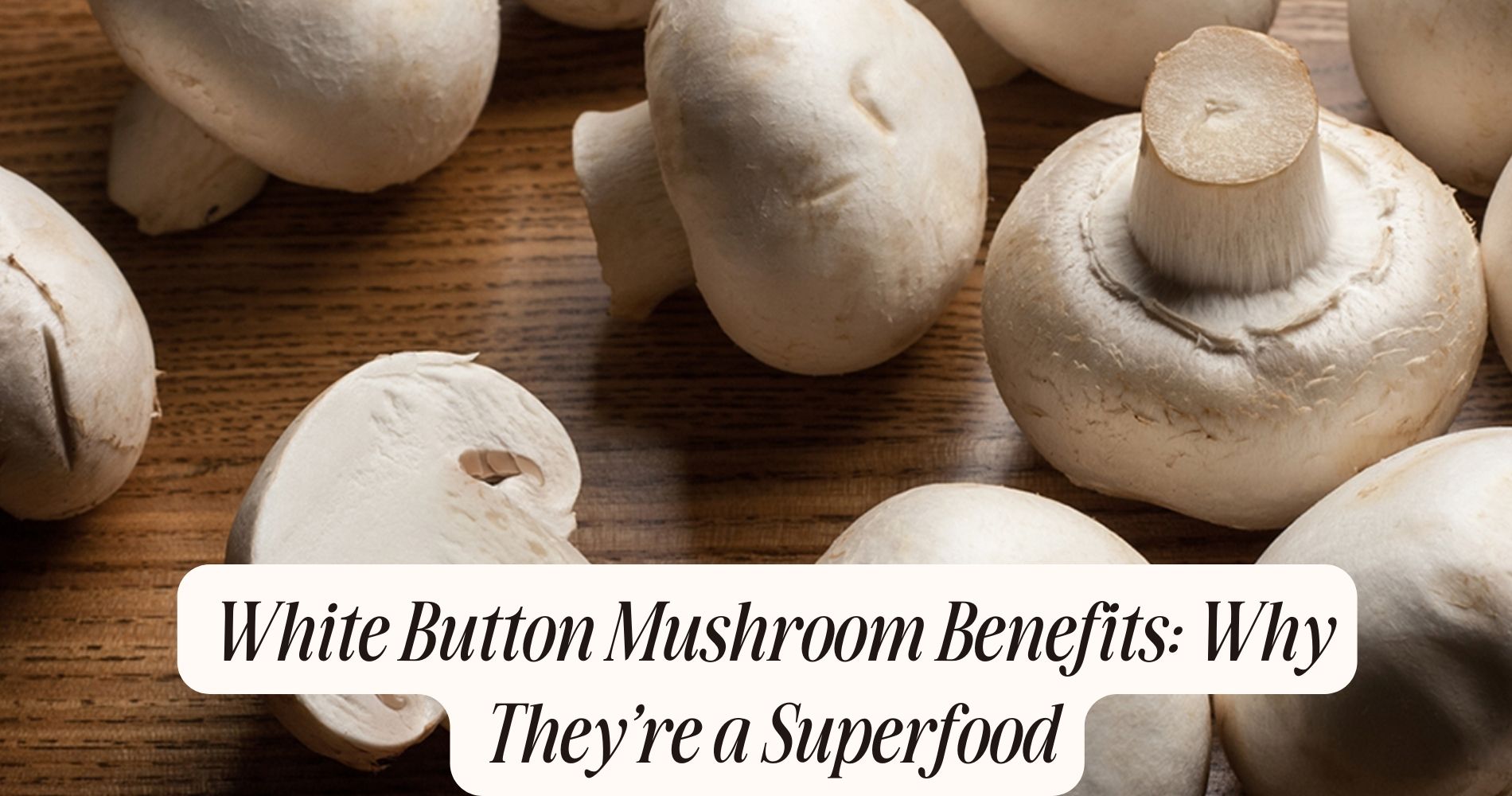 white button mushroom benefits