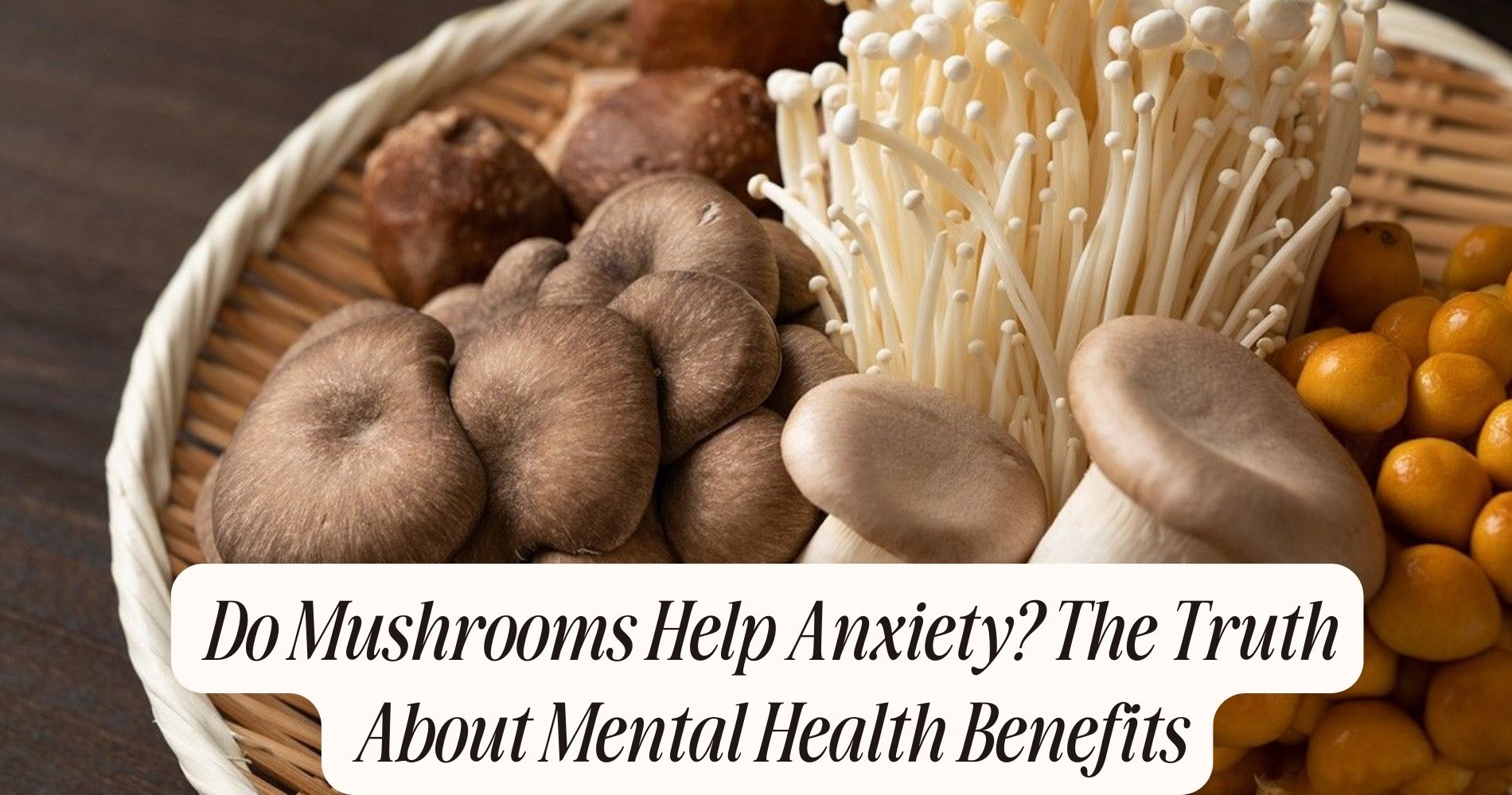 do mushrooms help anxiety