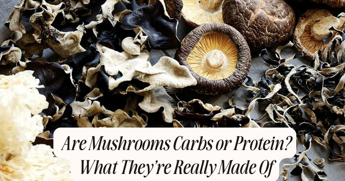 are mushrooms carbs or protein