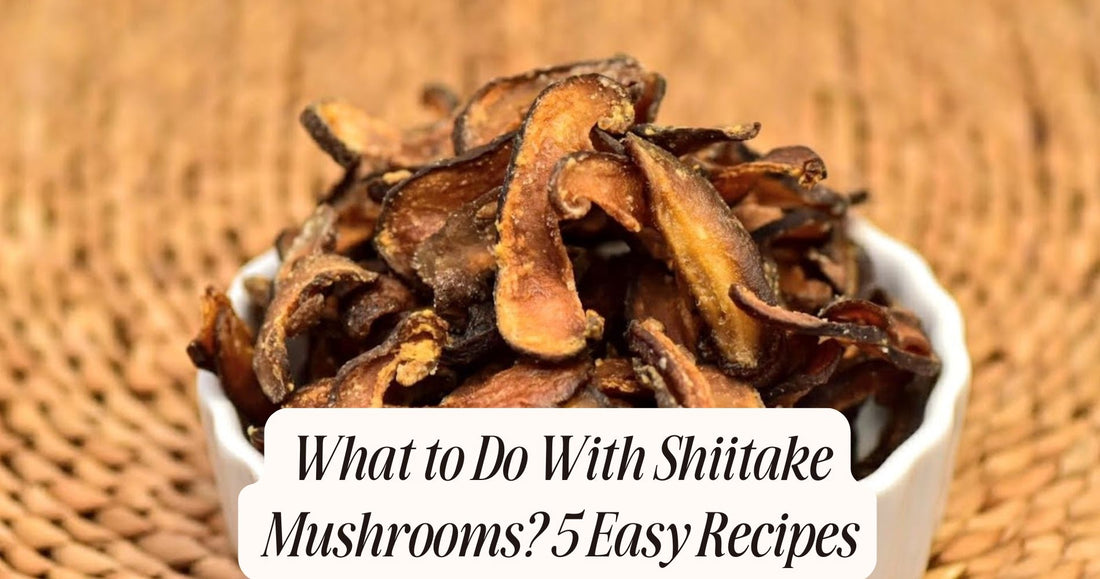 what to do with shiitake mushrooms