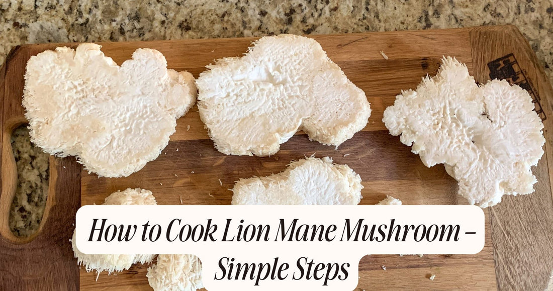how to cook lion mane mushroom