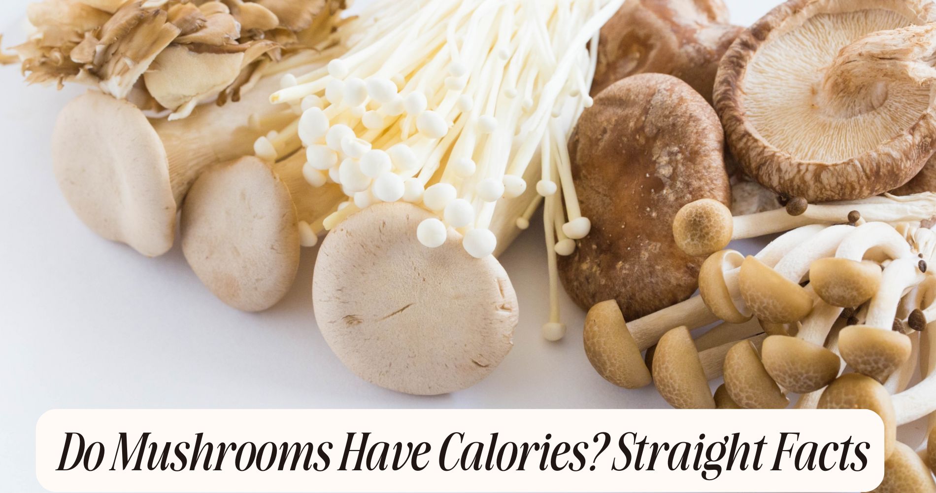 do mushrooms have calories