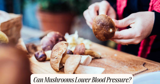 can mushrooms lower blood pressure