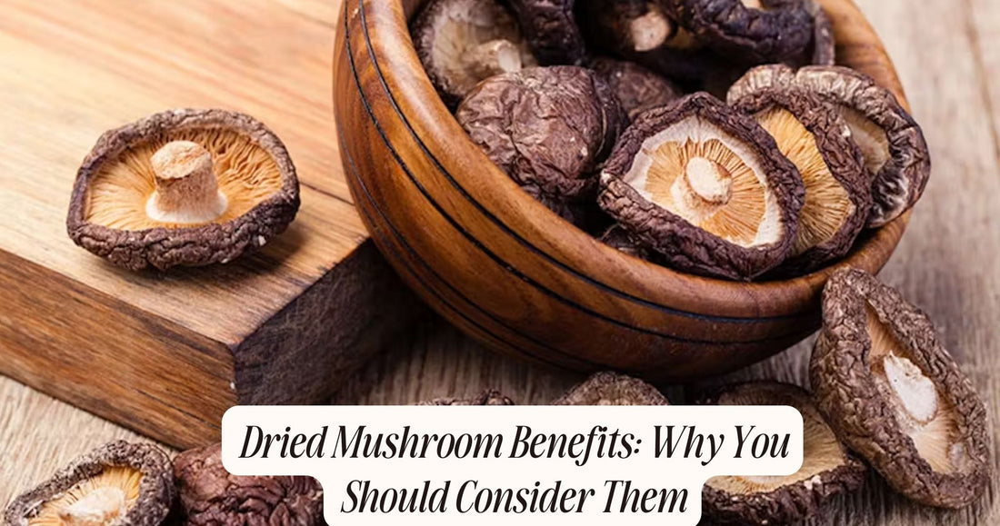 dried mushroom benefits