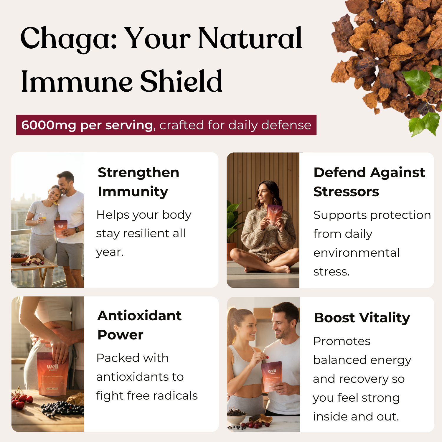 CHAGA IMMUNITY GUMMIES